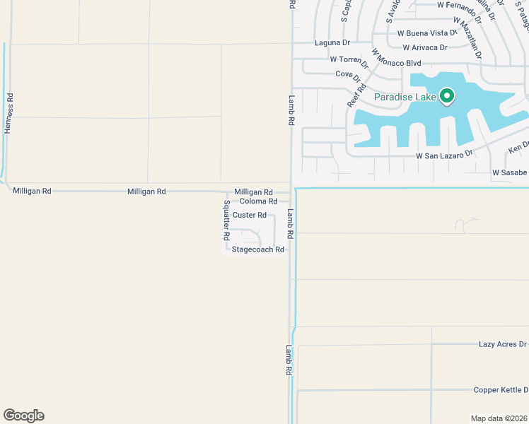 map of restaurants, bars, coffee shops, grocery stores, and more near 11382 Coloma Road in Arizona City