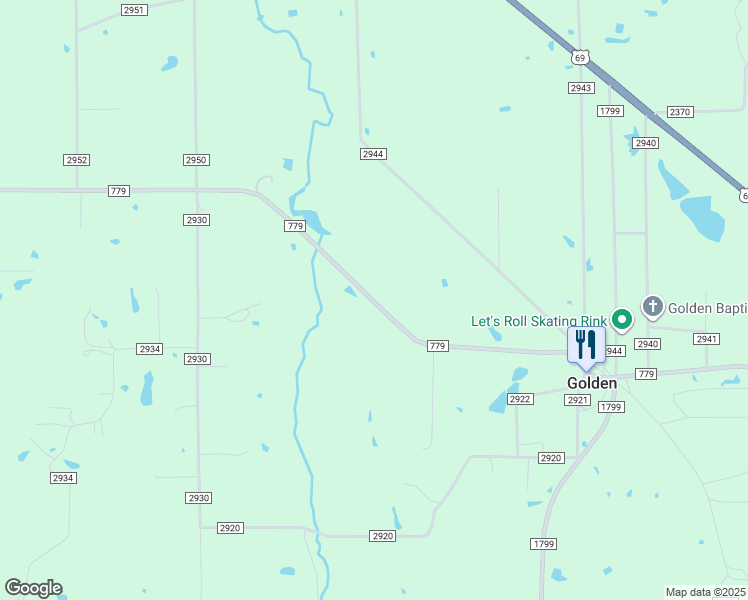 map of restaurants, bars, coffee shops, grocery stores, and more near Farm to Market 779 in Alba
