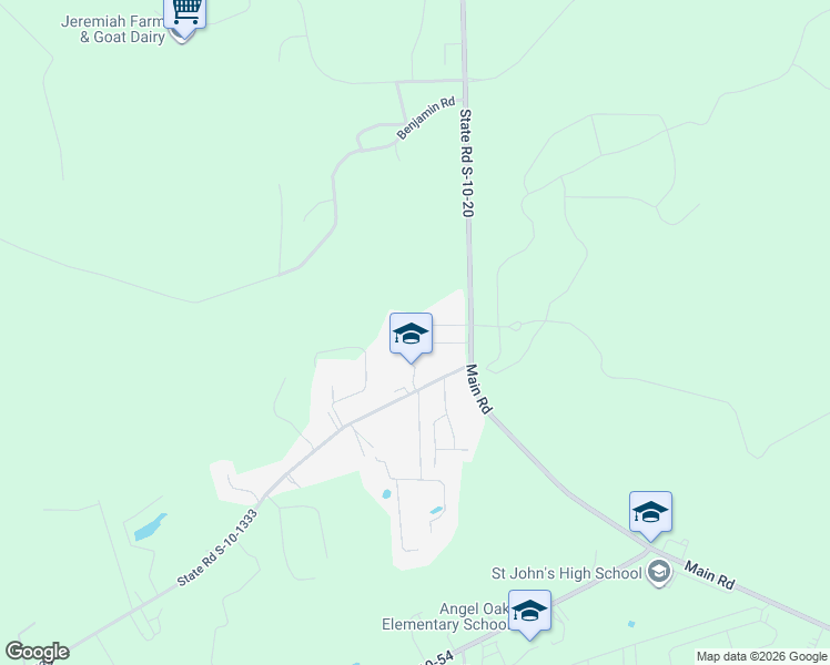 map of restaurants, bars, coffee shops, grocery stores, and more near 3631 State Road S-10-2143 in Johns Island
