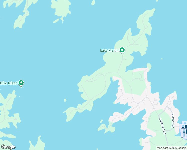 map of restaurants, bars, coffee shops, grocery stores, and more near 41-229 Crowne Pointe Road in Dadeville