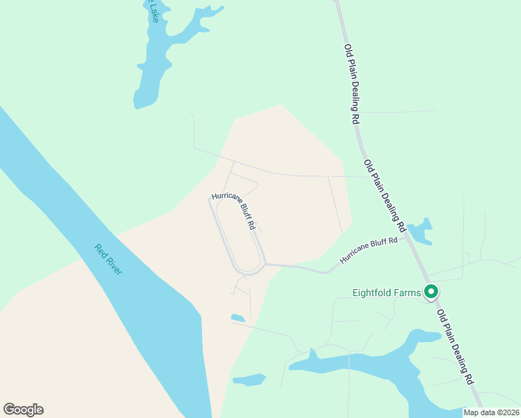 map of restaurants, bars, coffee shops, grocery stores, and more near 347 Hurricane Bluff Drive in Benton