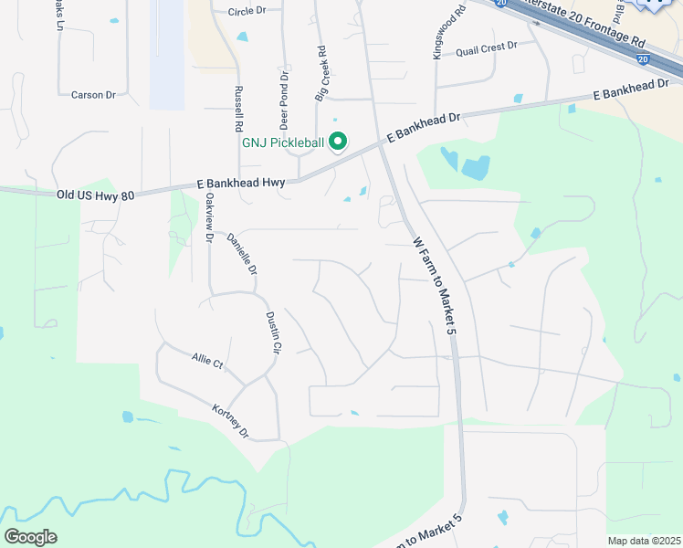 map of restaurants, bars, coffee shops, grocery stores, and more near 1329 Steeple Chase Lane in Aledo