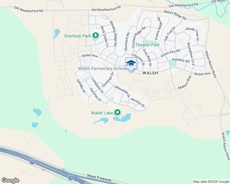 map of restaurants, bars, coffee shops, grocery stores, and more near 2236 Drake Street in Aledo