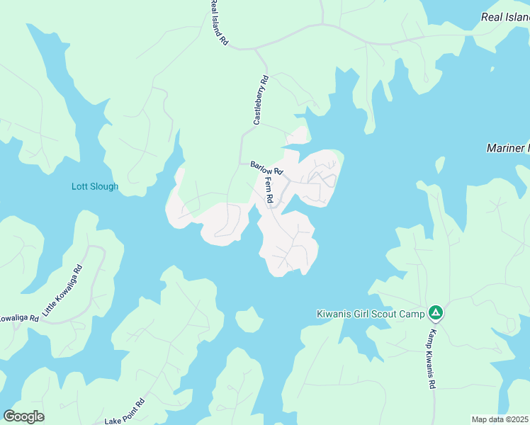 map of restaurants, bars, coffee shops, grocery stores, and more near 92 Fern Ridge in Alexander City