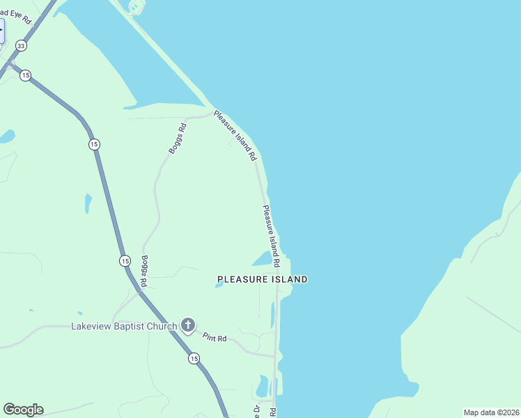 map of restaurants, bars, coffee shops, grocery stores, and more near 224 Pleasure Island Road in Farmerville