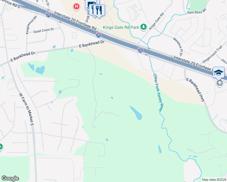 map of restaurants, bars, coffee shops, grocery stores, and more near 7400 E Bankhead Hwy in Aledo