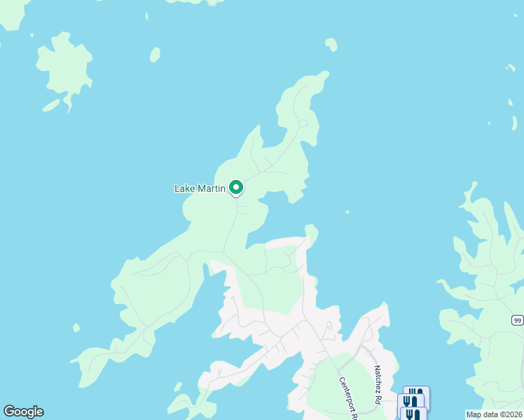 map of restaurants, bars, coffee shops, grocery stores, and more near 46 Morningside Circle in Dadeville