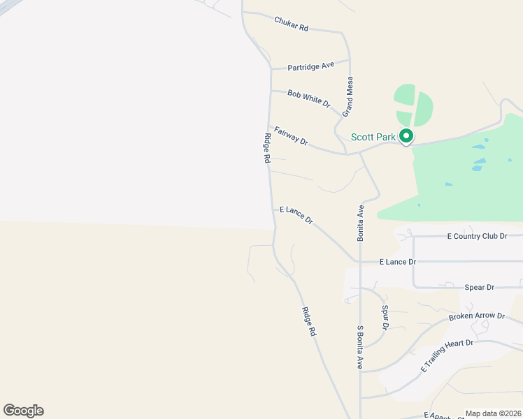 map of restaurants, bars, coffee shops, grocery stores, and more near 401 East Lance Drive in Silver City