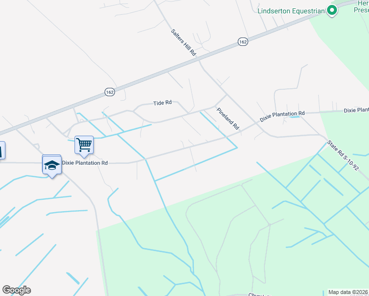 map of restaurants, bars, coffee shops, grocery stores, and more near 5796 Dixie Plantation Road in Hollywood