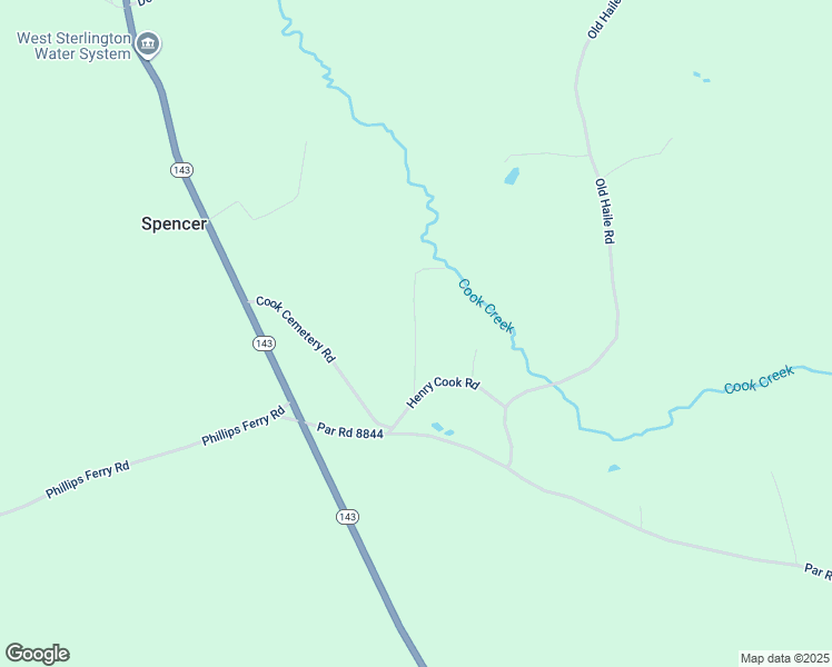 map of restaurants, bars, coffee shops, grocery stores, and more near Spillers Road in Union Parish