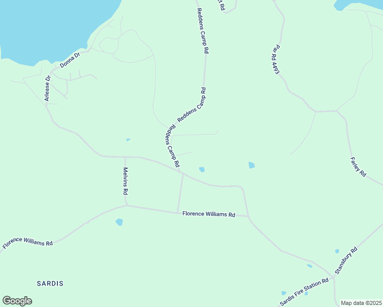 map of restaurants, bars, coffee shops, grocery stores, and more near 238 Reddens Camp Road in Farmerville