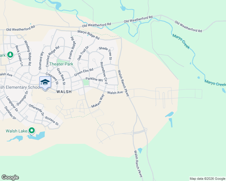 map of restaurants, bars, coffee shops, grocery stores, and more near 13620 Walsh Avenue in Aledo