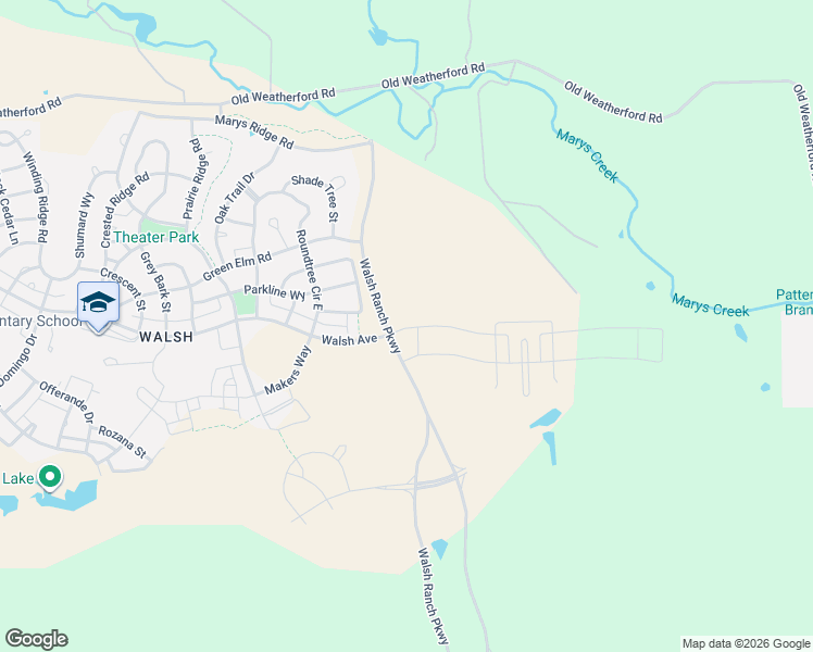 map of restaurants, bars, coffee shops, grocery stores, and more near 13801 Walsh Avenue in Aledo