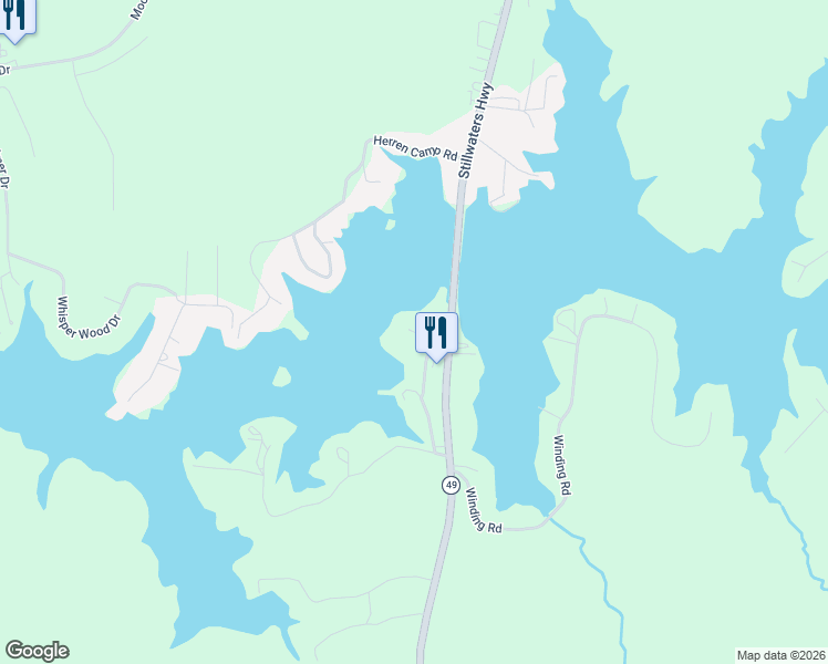 map of restaurants, bars, coffee shops, grocery stores, and more near Bay Point in Dadeville