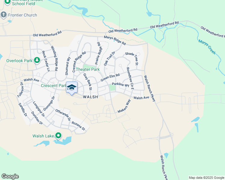 map of restaurants, bars, coffee shops, grocery stores, and more near 13805 Walsh Avenue in Aledo