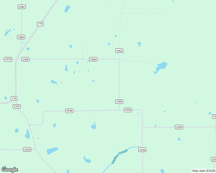 map of restaurants, bars, coffee shops, grocery stores, and more near 1886 County Road 2336 in Mineola
