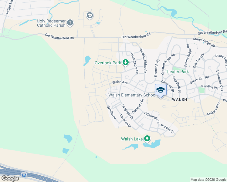 map of restaurants, bars, coffee shops, grocery stores, and more near 14428 Greymoore Circle in Aledo