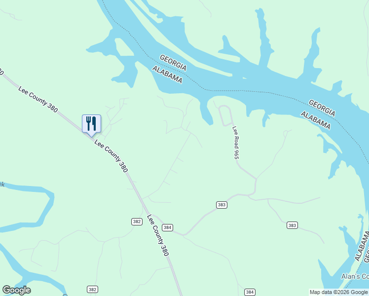 map of restaurants, bars, coffee shops, grocery stores, and more near 352 Lee Road 2128 in Valley