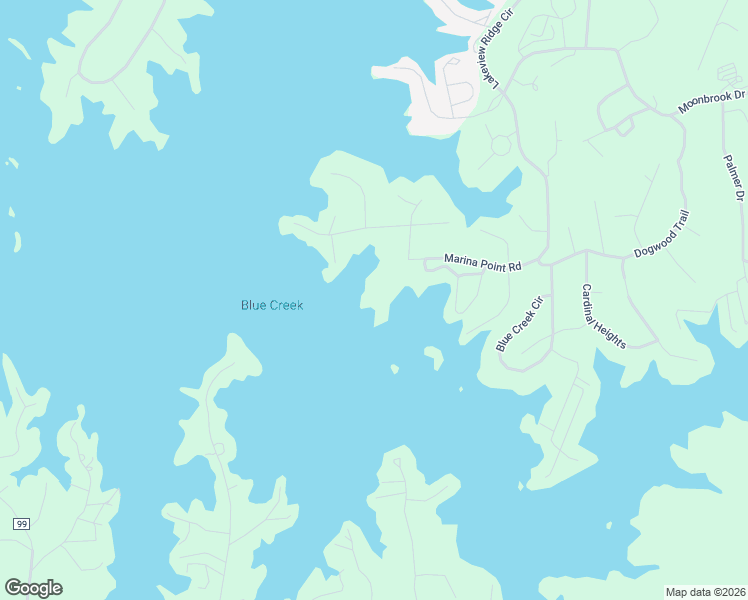 map of restaurants, bars, coffee shops, grocery stores, and more near 61 Lake Vista Lane in Dadeville