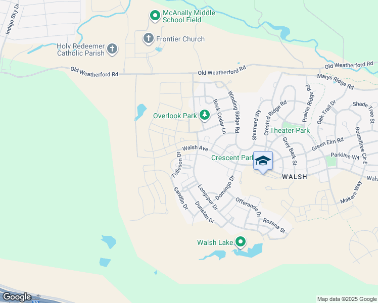 map of restaurants, bars, coffee shops, grocery stores, and more near 14413 Walsh Avenue in Aledo