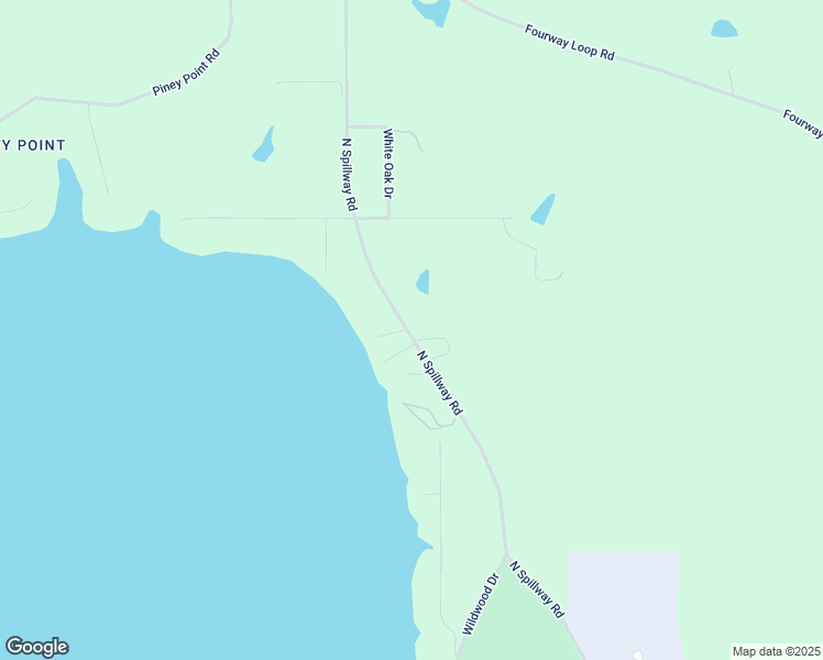 map of restaurants, bars, coffee shops, grocery stores, and more near North Spillway Road in Farmerville