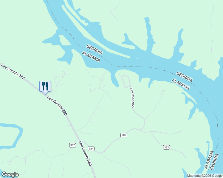 map of restaurants, bars, coffee shops, grocery stores, and more near 74 Lee Road 2133 in Valley