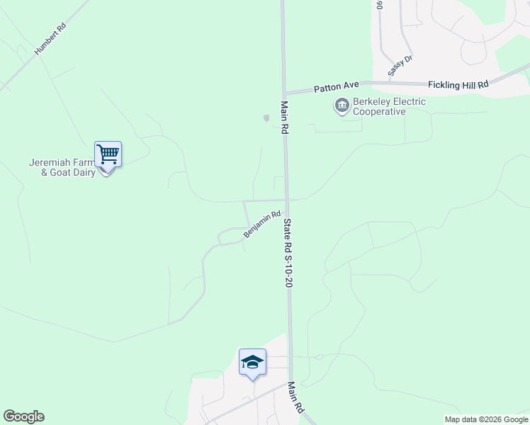 map of restaurants, bars, coffee shops, grocery stores, and more near 1214 Main Road in Johns Island