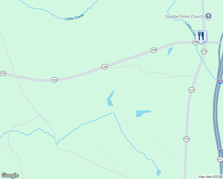 map of restaurants, bars, coffee shops, grocery stores, and more near Whipporwill Road in Hamilton