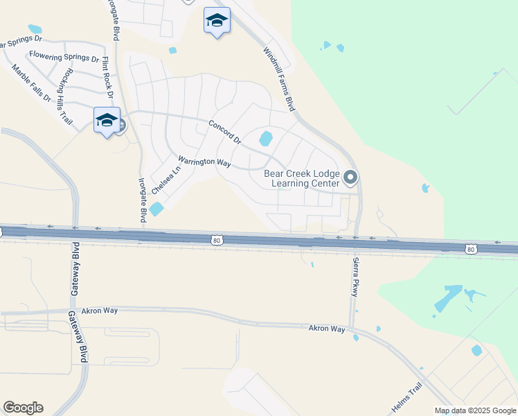 map of restaurants, bars, coffee shops, grocery stores, and more near 1113 Singletree Drive in Forney