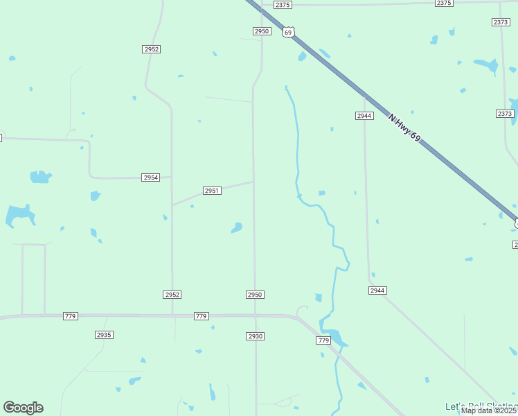 map of restaurants, bars, coffee shops, grocery stores, and more near 707 County Road 2950 in Alba