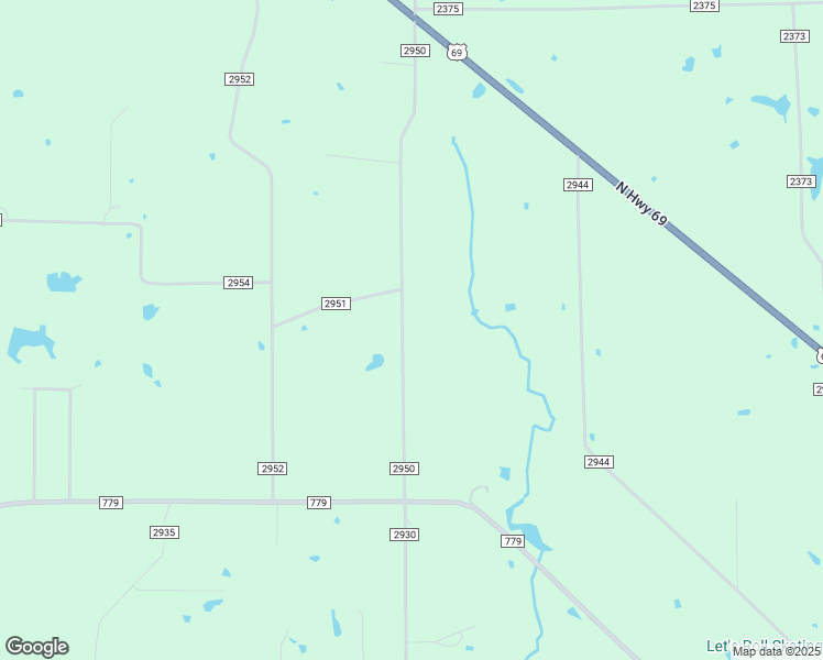 map of restaurants, bars, coffee shops, grocery stores, and more near 707 County Road 2950 in Alba