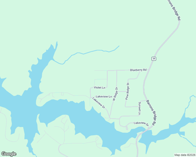 map of restaurants, bars, coffee shops, grocery stores, and more near 138-144 Shady Valley Drive in Dadeville
