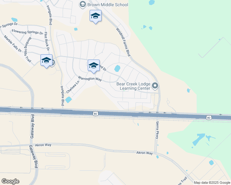 map of restaurants, bars, coffee shops, grocery stores, and more near 1113 Singletree Drive in Forney