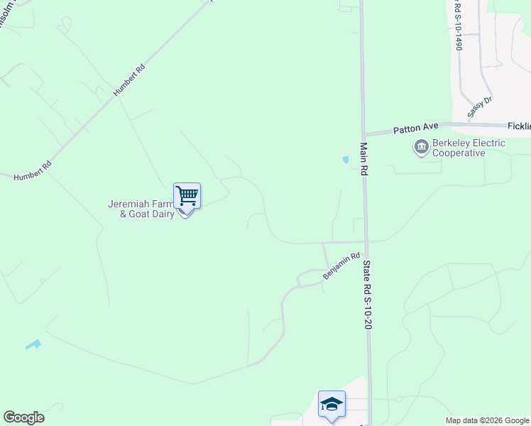 map of restaurants, bars, coffee shops, grocery stores, and more near 3716 Back Pen Road in Johns Island