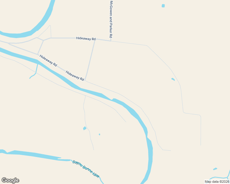 map of restaurants, bars, coffee shops, grocery stores, and more near 11710 Hideaway Road in Mer Rouge