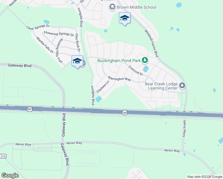 map of restaurants, bars, coffee shops, grocery stores, and more near 1025 Hampton Drive in Forney