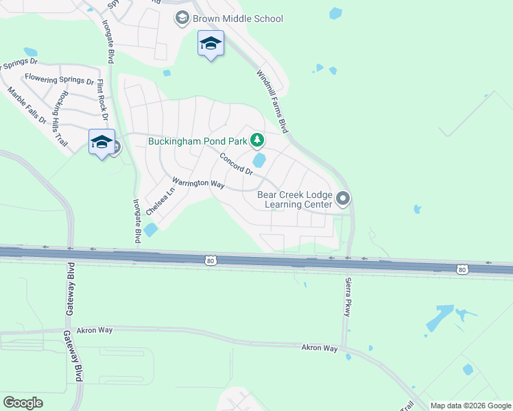 map of restaurants, bars, coffee shops, grocery stores, and more near 1108 Cumberland Drive in Forney