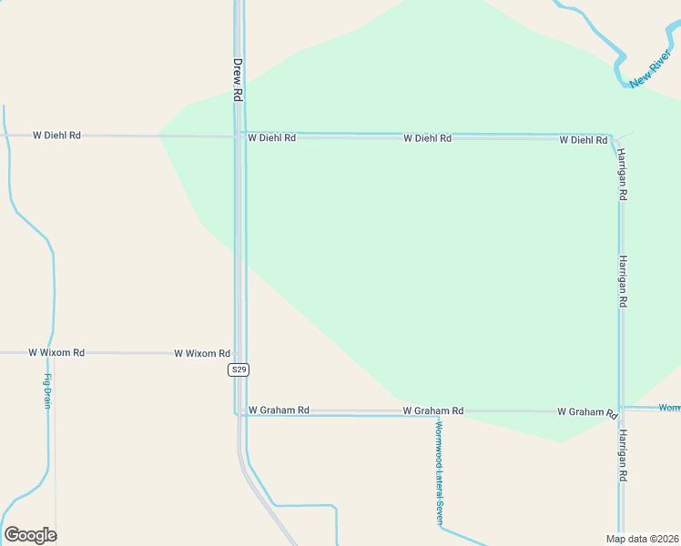 map of restaurants, bars, coffee shops, grocery stores, and more near 1276 Drew Rd in El Centro