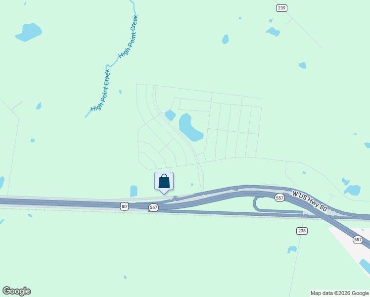 map of restaurants, bars, coffee shops, grocery stores, and more near in Terrell