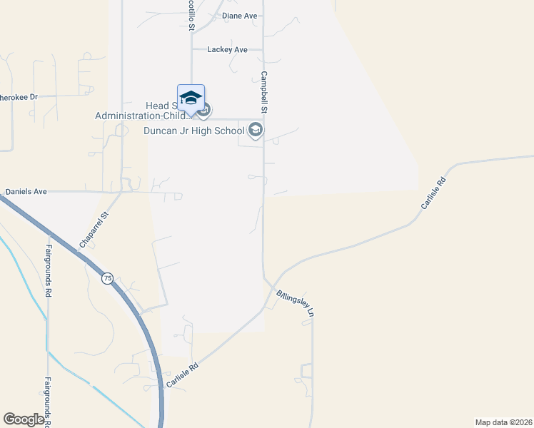 map of restaurants, bars, coffee shops, grocery stores, and more near Campbell Street in Duncan