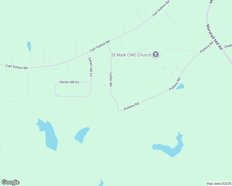 map of restaurants, bars, coffee shops, grocery stores, and more near 437 Tucker Road in Lizella