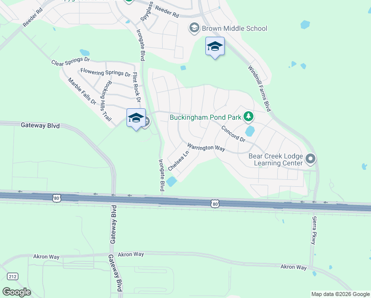 map of restaurants, bars, coffee shops, grocery stores, and more near 1025 Hampton Drive in Forney