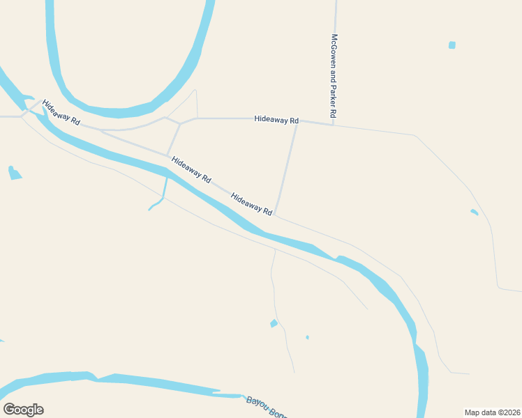 map of restaurants, bars, coffee shops, grocery stores, and more near 11401-11467 Hideaway Road in Mer Rouge