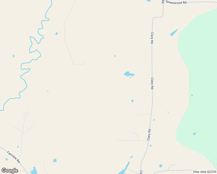 map of restaurants, bars, coffee shops, grocery stores, and more near 800 Clary Road in Millsap