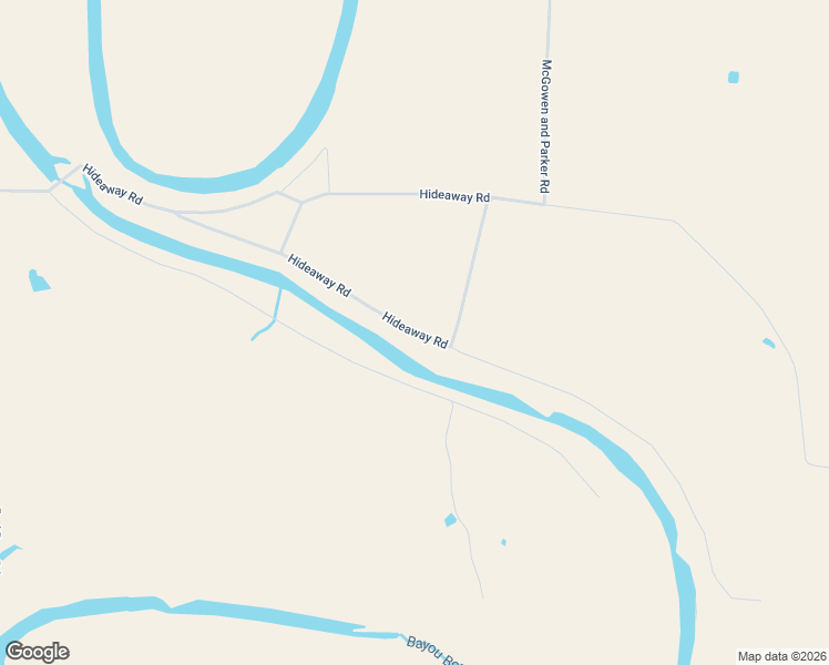 map of restaurants, bars, coffee shops, grocery stores, and more near 11401 Hideaway Road in Mer Rouge