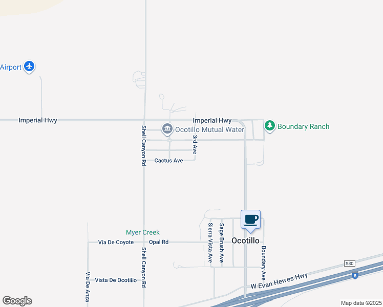 map of restaurants, bars, coffee shops, grocery stores, and more near 1273 3rd Avenue in Imperial