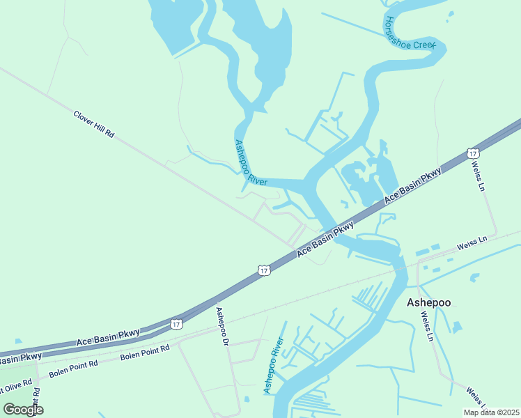 map of restaurants, bars, coffee shops, grocery stores, and more near Judy Kay Drive in Colleton County