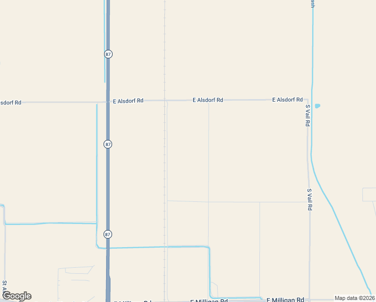 map of restaurants, bars, coffee shops, grocery stores, and more near 3251 East Alsdorf Road in Eloy