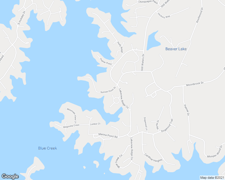 map of restaurants, bars, coffee shops, grocery stores, and more near 305a Sunset Point Drive in Dadeville