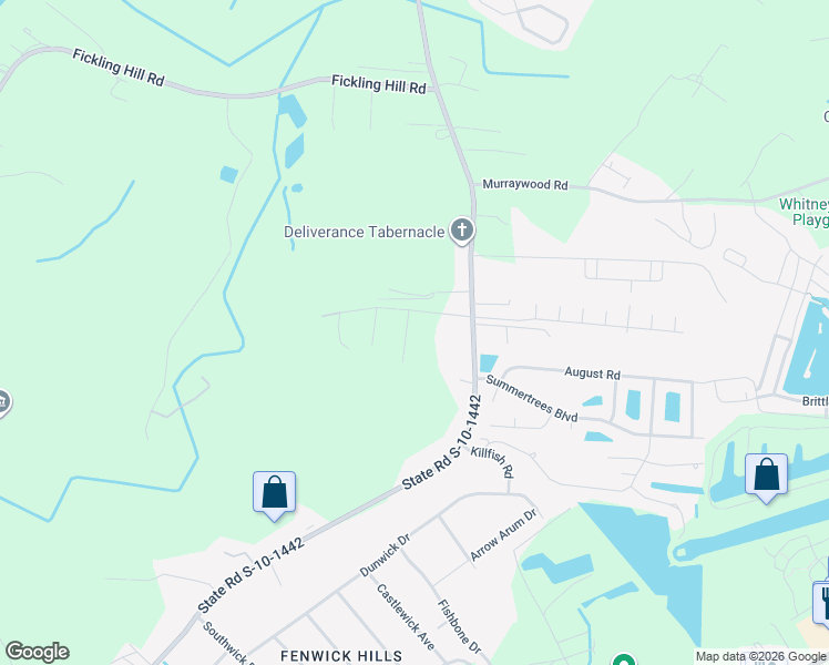 map of restaurants, bars, coffee shops, grocery stores, and more near 2935 Hollington Road in Johns Island